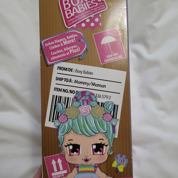 Boxy Babies Paisley Girl Doll brand new - Picture 3 of 3